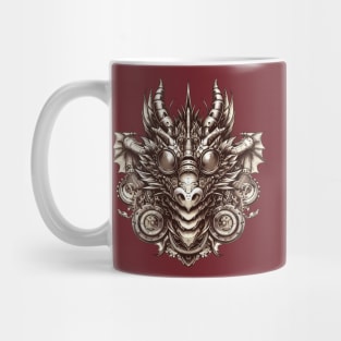 Wild Steampunk Fantasy Dragon Mug